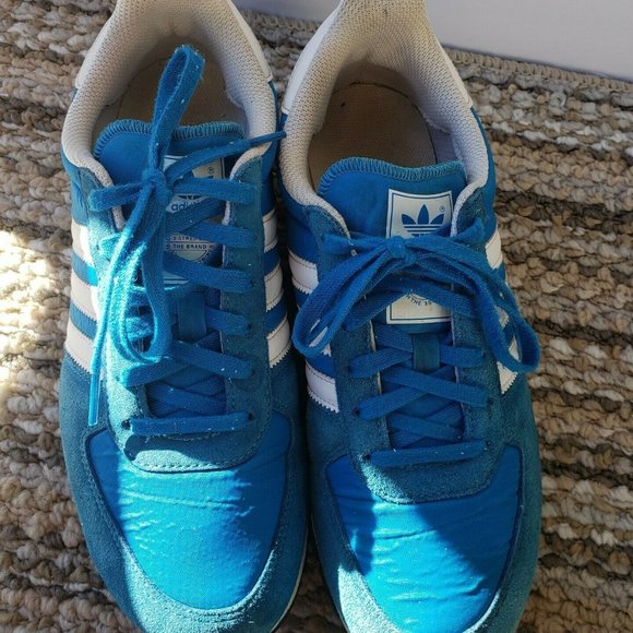 Universal women Adidas Adistar Racer size 9 (M19217)  White,Blue - Picture 3 of 12